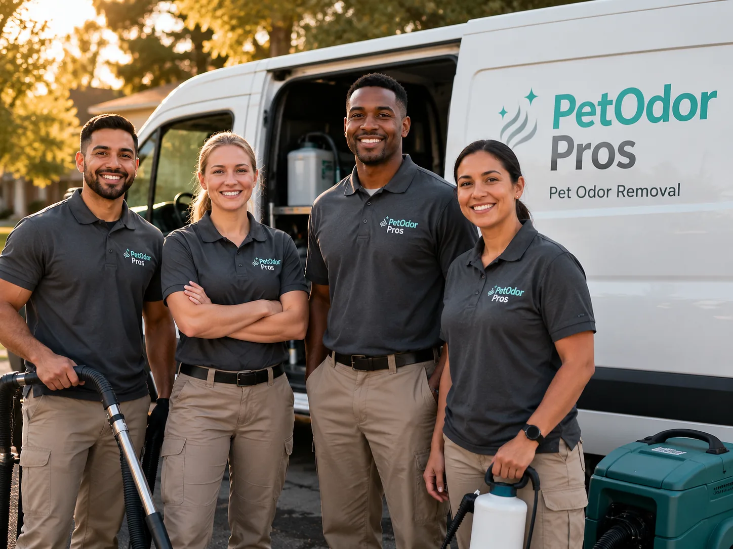 Pet Odor Removal team serving Darlington, PA